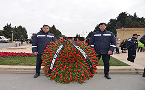 Azpetrol company paid tribute to the victims of the January 20 tragedy