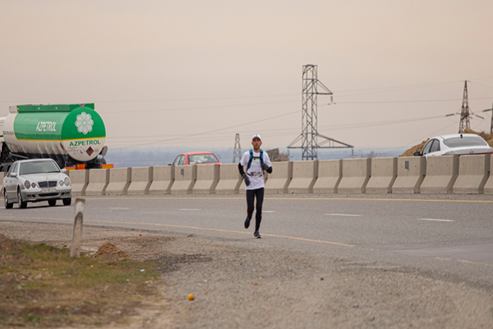 "Azpetrol" Petrol Station was chosen as a stopping point in the Khankendi-Baku ultramarathon held for the first time in Azerbaijan.